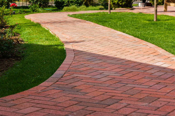Permeable Paver Driveway in March Ar, CA